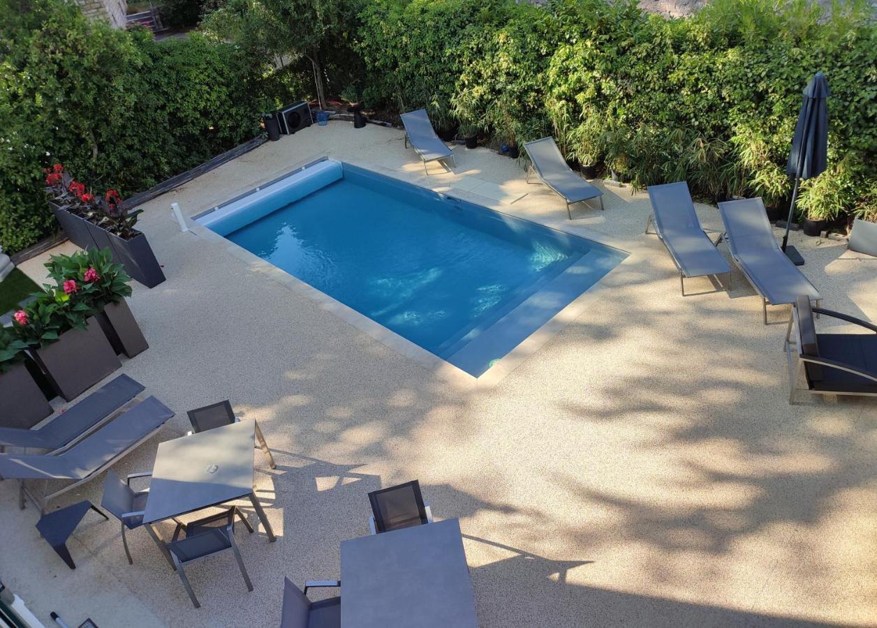 לינה וארוחת בוקר אלס Les Jardins De La Fontaine מראה חיצוני תמונה